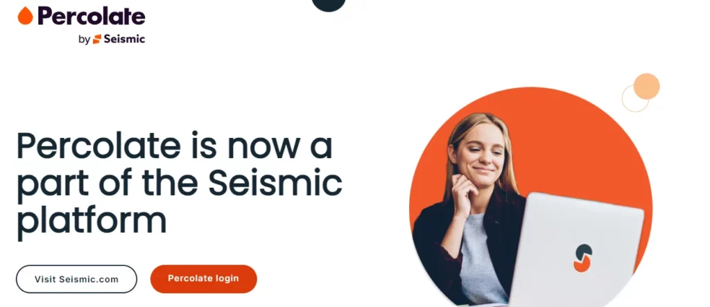 Percolate Social media content marketing platform