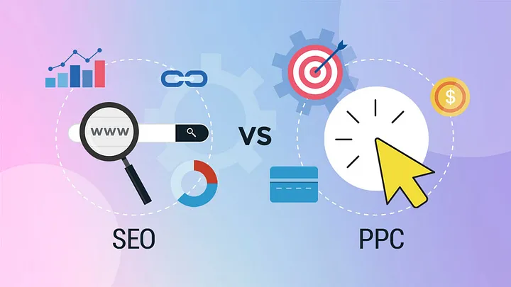differences between SEO and PPC