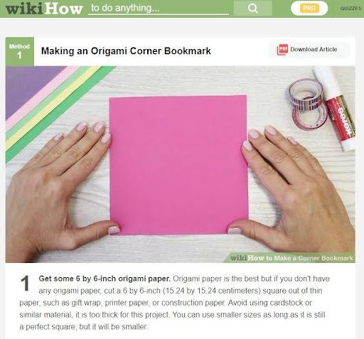 wikihow how to content example