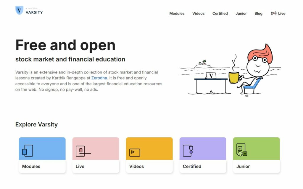 zerodha SEO content marketing campaign