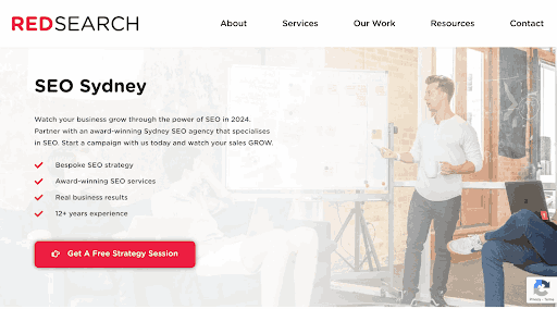 redsearch content marketing